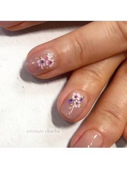 オリジナル押し花(^^)