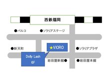 ドーリーラッシュ ヴィオロ店の雰囲気（西鉄天神駅から徒歩約1分！天神地下街直結！アクセス◎）