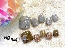 ビービーネイル(BB)/9月～フット定額seasonネイル