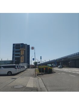 リゼラアンドコー 金沢店(LIZERA&Co)/サロンの行き方２津幡方面から