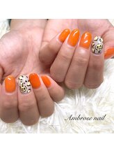 アンブローズネイル(Ambrose nail)/ハロウィンネイル