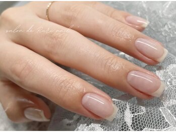 サロンドルリネイル(salon de Ruri nail)の写真/【自爪を削らず育てながらネイルを】知識と技術を正しく習得しているパラジェル登録店★美爪コースも人気◎