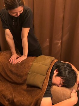 旋の写真/普段のMenuにプラスでほぐされ度UP！当店お手製ハーブパットを使用した施術で心身整う極上リラックスtime☆