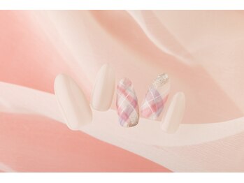 ヴァンネイル(VINGT NAIL nail&eye beauty)/チェックネイル