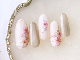 桜ネイル￥7980
