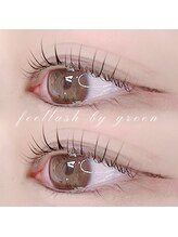 フィールラッシュ バイ グリーン(FEELLASH by green)/目尻流しめデザイン