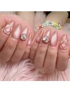 大人可愛い！春ネイル★