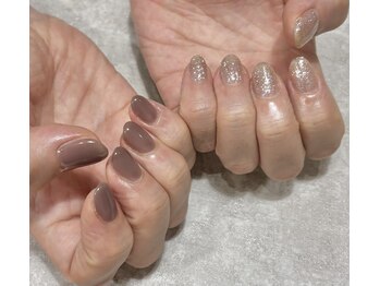 ちぐはぐネイル