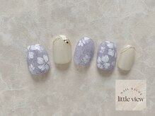 リトルビュー(little view)/モヘア×お花¥11980