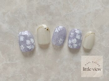 リトルビュー(little view)/モヘア×お花¥11980