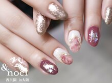 ノエル(Noel)/塗りかけ ニュアンスネイル