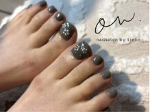 オンドットネイルサロンバイティントプラス(on. nailsalon by tint+)/親指アートフットデザイン
