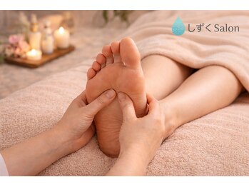 リラックス空間 しずくの写真/足ウラ専門の本格リフレクソロジーで代謝UP！冷え知らずの身体へ導きます☆