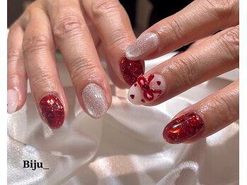 ビジュアンダー(Biju_)/ハートホロネイル
