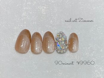 ネイルアート ジマー/90minartコース¥9960