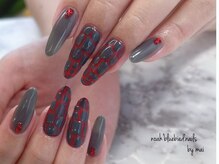 ノアブルーバードネイルズ(Noah' bluebird .nails)/クロコネイルで大人っぽく