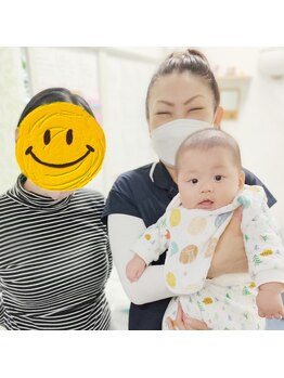 かおりビューティサロン/お子さまと一緒のご来院、大歓迎