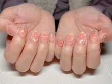 ラドール(La Dhole)/チークネイル×ぷっくりハート