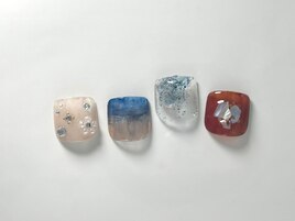 親指アート
