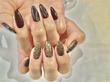 フリースタイル(Free Style)/☆アート×ラメの個性派アシメ☆