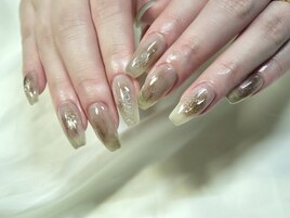 ベージュブラウンニュアンス
