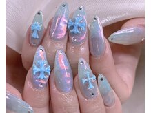 エムズ ネイルサロン(M2)/オーロラブルーネイル
