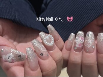 アングゥ ウル(ungu ul)/キティちゃんネイル