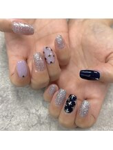 ネイルサロンファストネイルプラス 新宿店(FAST NAIL PLUS)/2025秋ネイル【ビジューネイル】