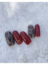 レオパードネイル　¥9000