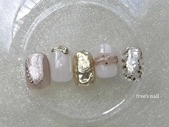 フリーズネイル 三宮店(FREE'S nail)/2月ニュアンスアート