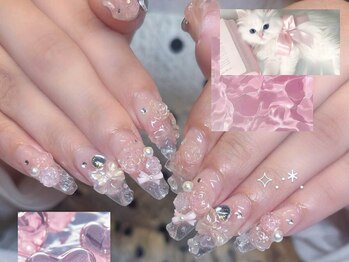 ベティネイル アイラッシュ(Betty Nail)/うるちゅるクリアネイル♪