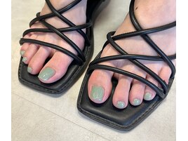 フットネイルワンカラー