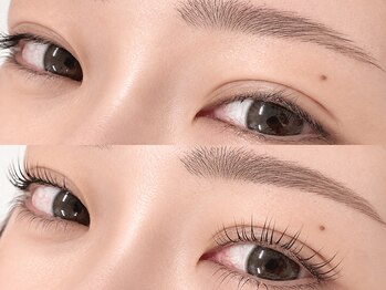 ネイルサロン レクラン(Nail Salon L'ecrin)の写真/ネイル&まつげ同時施術がお得☆《ラッシュリフト(まつ毛パーマ上)＋ハンドorフット2点セット￥10500》