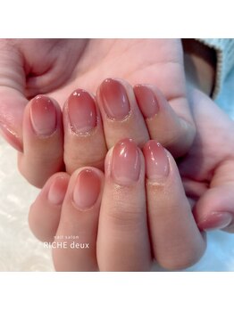 リッシュ ドゥ(RICHE deux)/じゅわっとピンクグラデーション