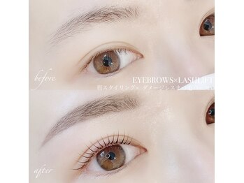アリュージョン 天王寺阿倍野店/眉毛アイブロウ×まつげパーマ