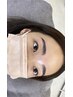 【眉癖改善】ハリウッドブロウリフト＋おでこWax、パック付き♪眉、変わる。