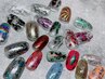 【平日～17:00限定】Metallic foilネイル¥5500！
