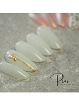 プラス(Plus)/品のあるストーンネイル