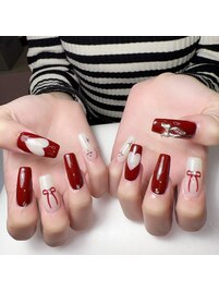 クリスマスネイル