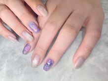 ワンダー(WONDER)/梅雨ネイルデザイン