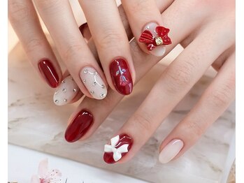 リサー(Lisa)の写真/《JNEC1級スタッフによる最旬◇高技術ア-ト!》ア-ト定額デザイン¥6000~最新ア-ト多数☆丁寧施術で満足度◎