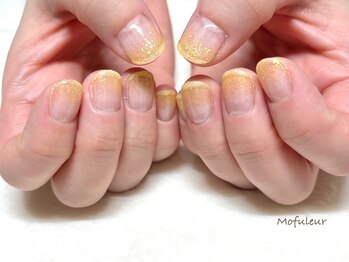 モフルール(Mofuleur)/イエローラメ・グラデーション