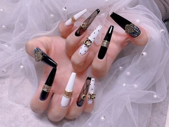 スノーネイルサロン 新宿店(Snow nail salon)/ツイードリングドットガーリー