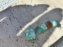 テテネイル(tete.nail)/フット　雪の結晶パウダースノー