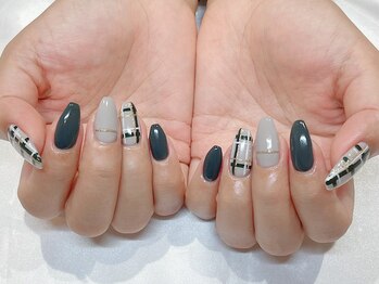 コフレ カケル ポルテ269 富雄(coffret×PORTE269)/チェックネイル