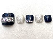 カミアンユイヤ ネイルラボ(KAMIANYUIYA Nail LAB)/ワンカラー/ストーン