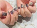 夜空ネイル