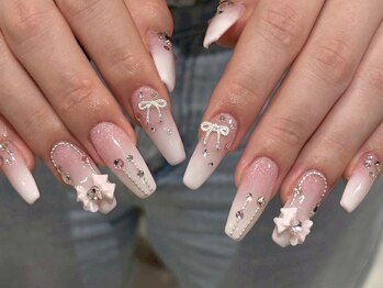 ネイルアバンス 鳳店(Nail AVANCE.)の写真/持ち込みデザインOK☆ニュアンス/ワンホン/韓国ネイル/ガラスフレンチ等★フィルイン施術でモチが良い♪