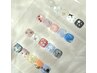 【夏の特別価格】フット☆選べる親指デザインアート 70分¥8000→¥7000