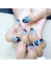 クラゲネイル　￥12000